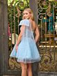 House of Wu Damas 52465 Floral Sequin One Shoulder Dress