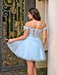 House of Wu Damas 52468 Bow Straps Sequin Lace Dress