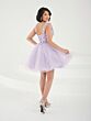 House of Wu 52452 Embroidered Top Tulle Skirt Dress