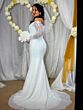 Christina Wu 22863 Off the Shoulder Wedding Gown