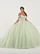 House of Wu 56490 Off-The-Shoulder Beaded Bodice Sweet 16 Dress