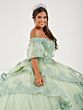 House of Wu 56492 Bow Back Removable Sleeve Sweet 16 Dress