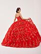 House of Wu 56494 Strapless Sweetheart Neck Sweet 16 Dress