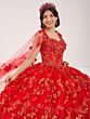 House of Wu 56494 Strapless Sweetheart Neck Sweet 16 Dress