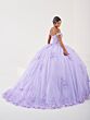 House of Wu 56496 Basque Waist Illusion Bodice Sweet 16 Dress