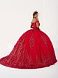 House of Wu 56501 Collared Sweetheart Neck Scalloped Hem Quince Dress