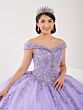 House of Wu 56501 Collared Sweetheart Neck Scalloped Hem Quince Dress