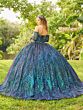 House of Wu LizLou Fiesta 56511 Beaded Sweetheart Neck Quince Gown - Stock Only