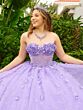 House of Wu LizLou Fiesta 56512 Off-The-Shoulder Applique Quince Gown
