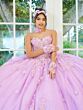 House of Wu LizLou Fiesta 56514 Sheer Corset Bodice Quinceanera Dress