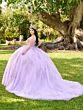House of Wu LizLou Fiesta 56516 Cold-Shoulder Sleeve Quinceanera Dress