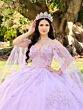 House of Wu LizLou Fiesta 56516 Cold-Shoulder Sleeve Quinceanera Dress
