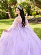 House of Wu LizLou Fiesta 56516 Cold-Shoulder Sleeve Quinceanera Dress