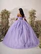 House of Wu 56545 Detached Sleeves Illusion Corset Dress