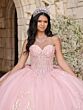 House of Wu 56551 Basque Waist Strapless Corset Dress