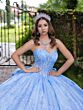 House of Wu 56527 Bow Back Sequin Bodice Quince Gown