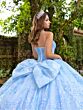 House of Wu 56527 Bow Back Sequin Bodice Quince Gown