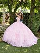 House of Wu 56528 Basque Waist Strapless Quince Gown