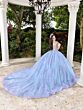 House of Wu 56530 Illusion Bodice Strapless Quinceanera Dress