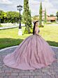 House of Wu 56532 Sweetheart Neck Lace Applique Quinceanera Gown