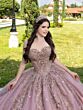 House of Wu 56532 Sweetheart Neck Lace Applique Quinceanera Gown