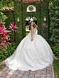 House of Wu 56532 Sweetheart Neck Lace Applique Quinceanera Gown