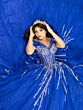 House of Wu 56535 Ruffle Sleeve Off-The-Shoulder Sweet 16 Gown