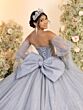 House of Wu 56552 Beaded Bodice Sweetheart Neckline Dress