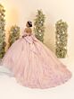 House of Wu 56553 Bow Back Ruffle Sleeve Dress