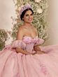 House of Wu 56553 Bow Back Ruffle Sleeve Dress