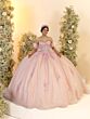 House of Wu 56553 Bow Back Ruffle Sleeve Dress
