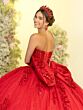 House of Wu 56554 Chapel Train Sweetheart Neckline Dress