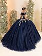 House of Wu 56555 Chapel Train Beaded Bodice Dress