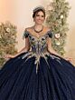 House of Wu 56555 Chapel Train Beaded Bodice Dress