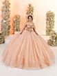 House of Wu 56561 Bow Back Beaded Bodice Dress
