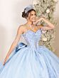 House of Wu 56563 Bow Back Embellished Dress