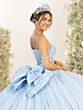 House of Wu 56563 Bow Back Embellished Dress