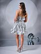 Tiffany Homecoming 27455 Lace-Up Back Strapless Dress