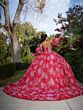 House of Wu LizLou 26084 Juliet Sleeve Beaded Bodice Quinceanera Dress