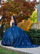 House of Wu LizLou 26087 Beaded Bodice Slim Strap Quinceanera Gown