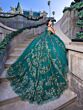House of Wu LizLou 26089 3-Way Neck Removable Skirt Quince Dress