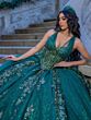House of Wu LizLou 26089 3-Way Neck Removable Skirt Quince Dress