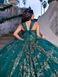 House of Wu LizLou 26089 3-Way Neck Removable Skirt Quince Dress
