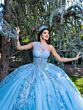 House of Wu LizLou 26089 3-Way Neck Removable Skirt Quince Dress