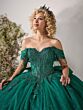 House of Wu 26120 Removable Sleeves Corset Top Dress