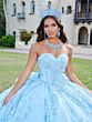 House of Wu 26072 Removable Sleeve Lace-Up Back Quinceanera Dress