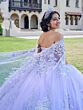House of Wu 26074 Removable Cape Lace Quinceanera Gown - Stock Only