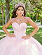 House of Wu 26076 Embellished Shoulder Wrap Bubble Sleeve Quince Dress