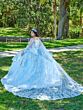 House of Wu 26077 Sweetheart Neck Shoulder Cape Quince Gown