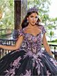 House of Wu 26079 Basque Waist Detachable Cape Sweet 16 Dress